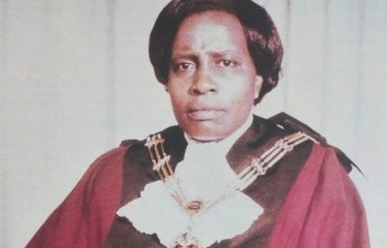 Margaret Kenyatta as Mayor of Nairobi